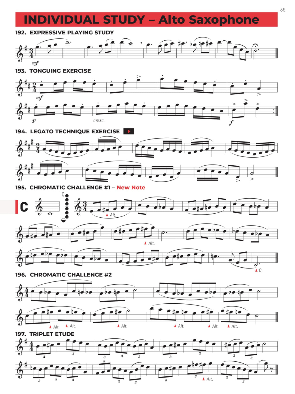Eb Alto Saxophone Book 2 A4088