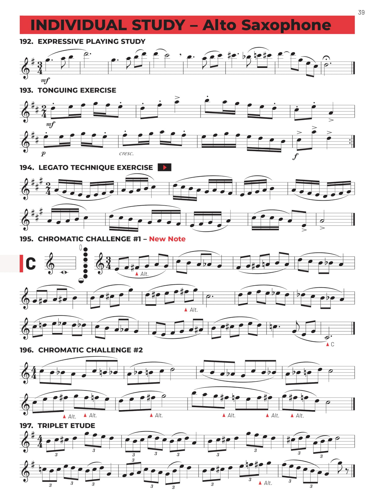 Eb Alto Saxophone Book 2 A4088