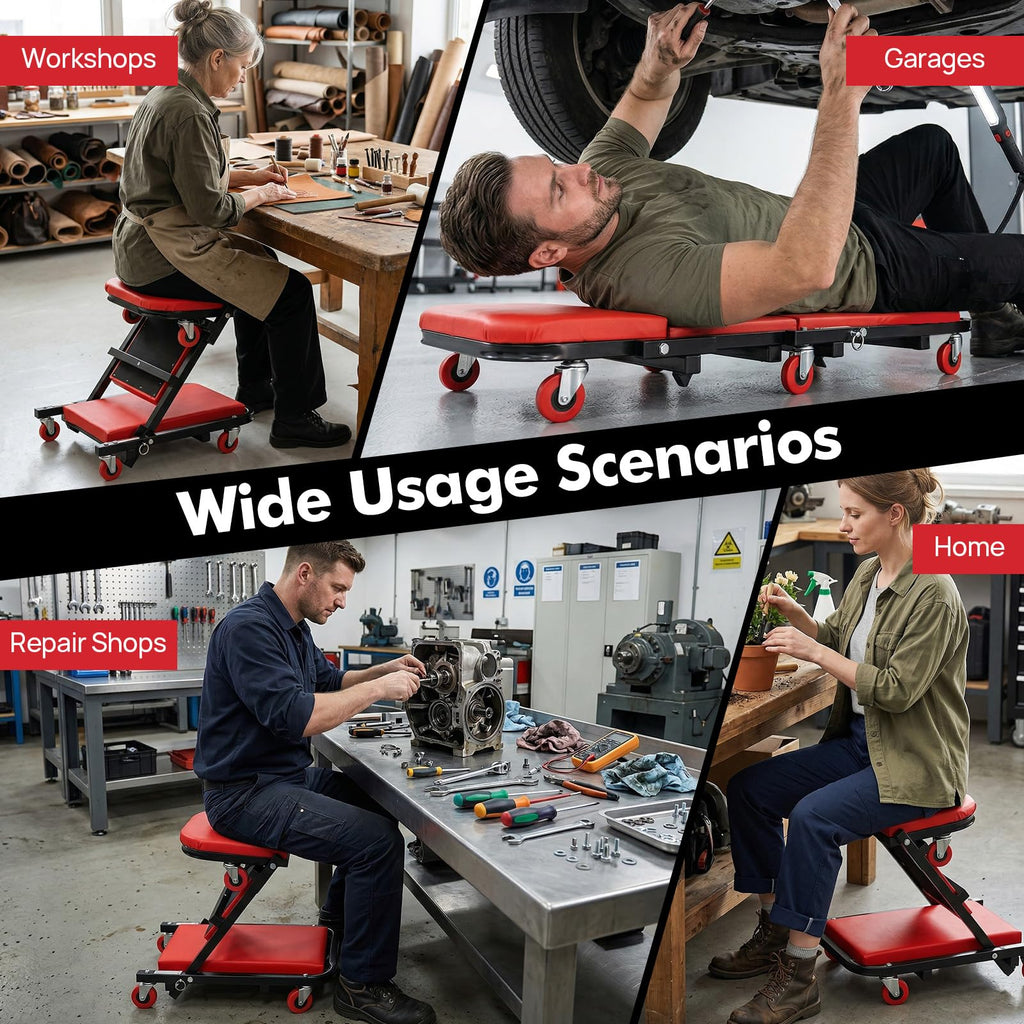 2-in-1 Convertible Mechanic Seat H89160