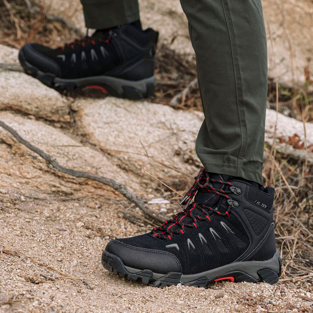 Men's Waterproof Non-Slip Lightweight Mid Top Hiking Boots W230