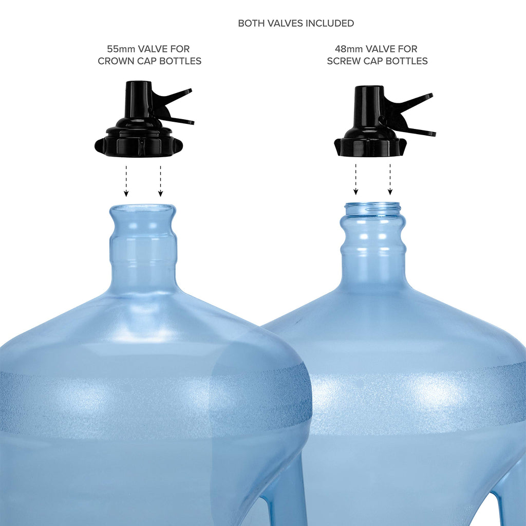 Stainless Steel Water Jug Stand with 2 Dispenser Valves L979