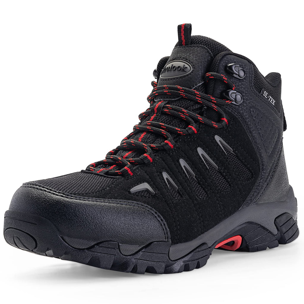 Men's Waterproof Non-Slip Lightweight Mid Top Hiking Boots W230