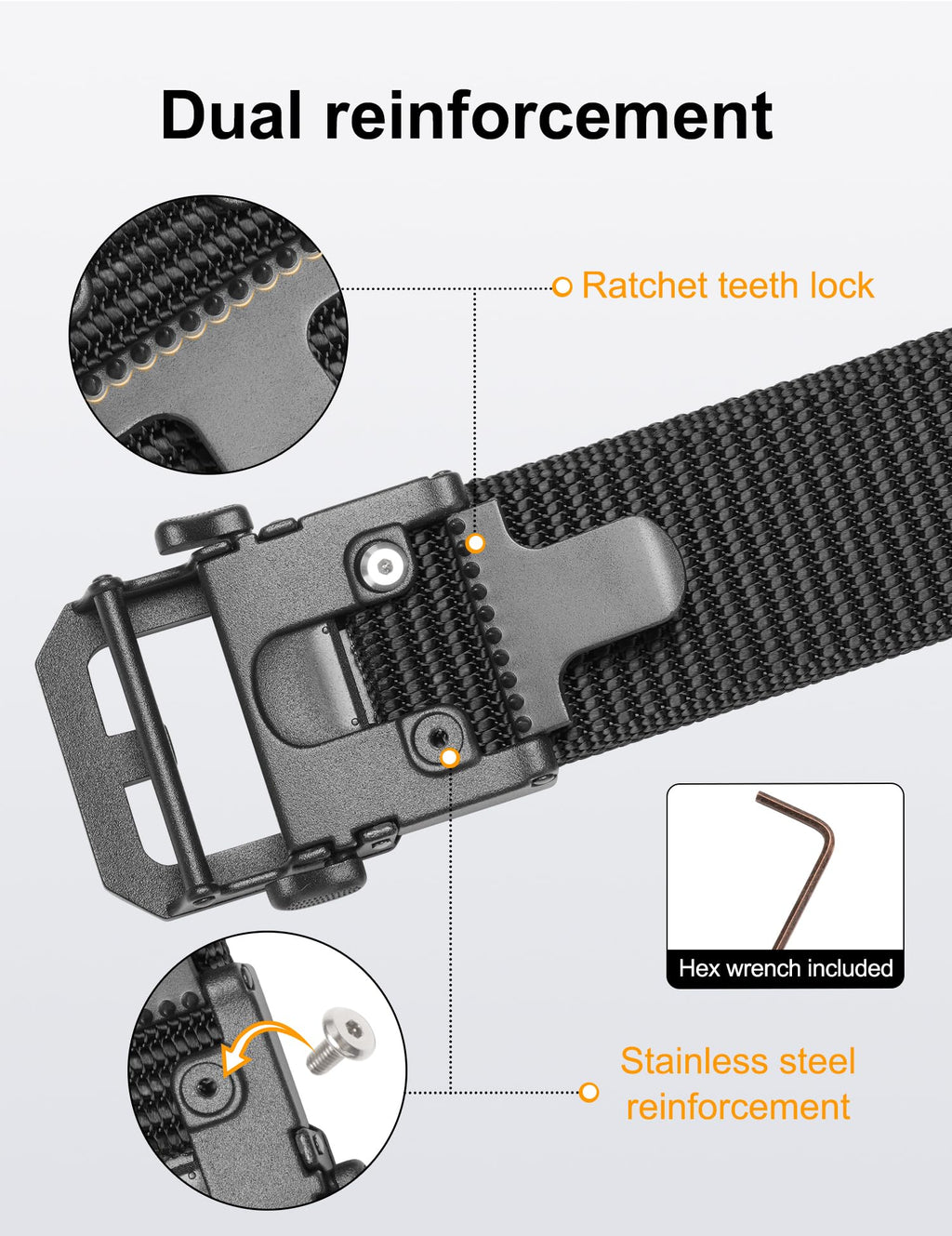Men's 1.7" Tactical Belt R336886