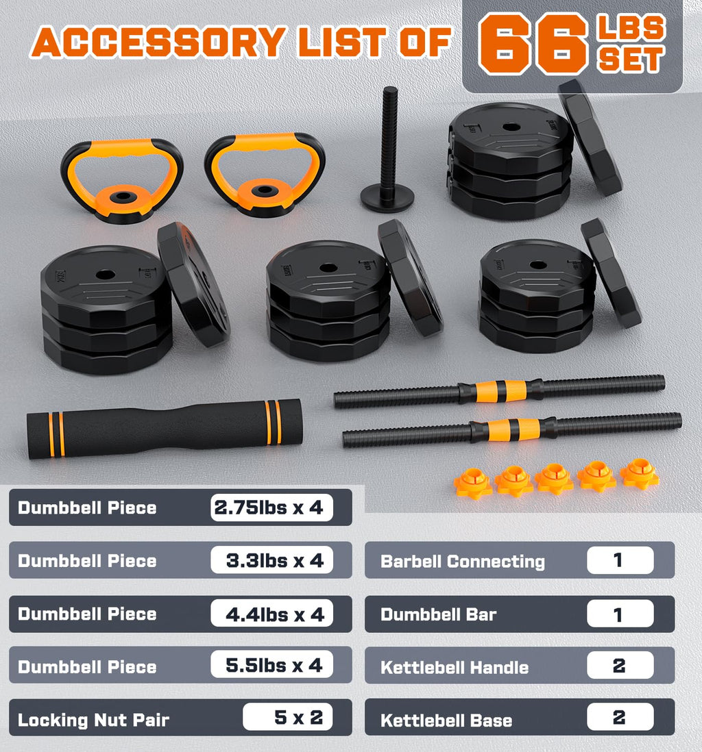 Adjustable Dumbbell Set with Connector P404