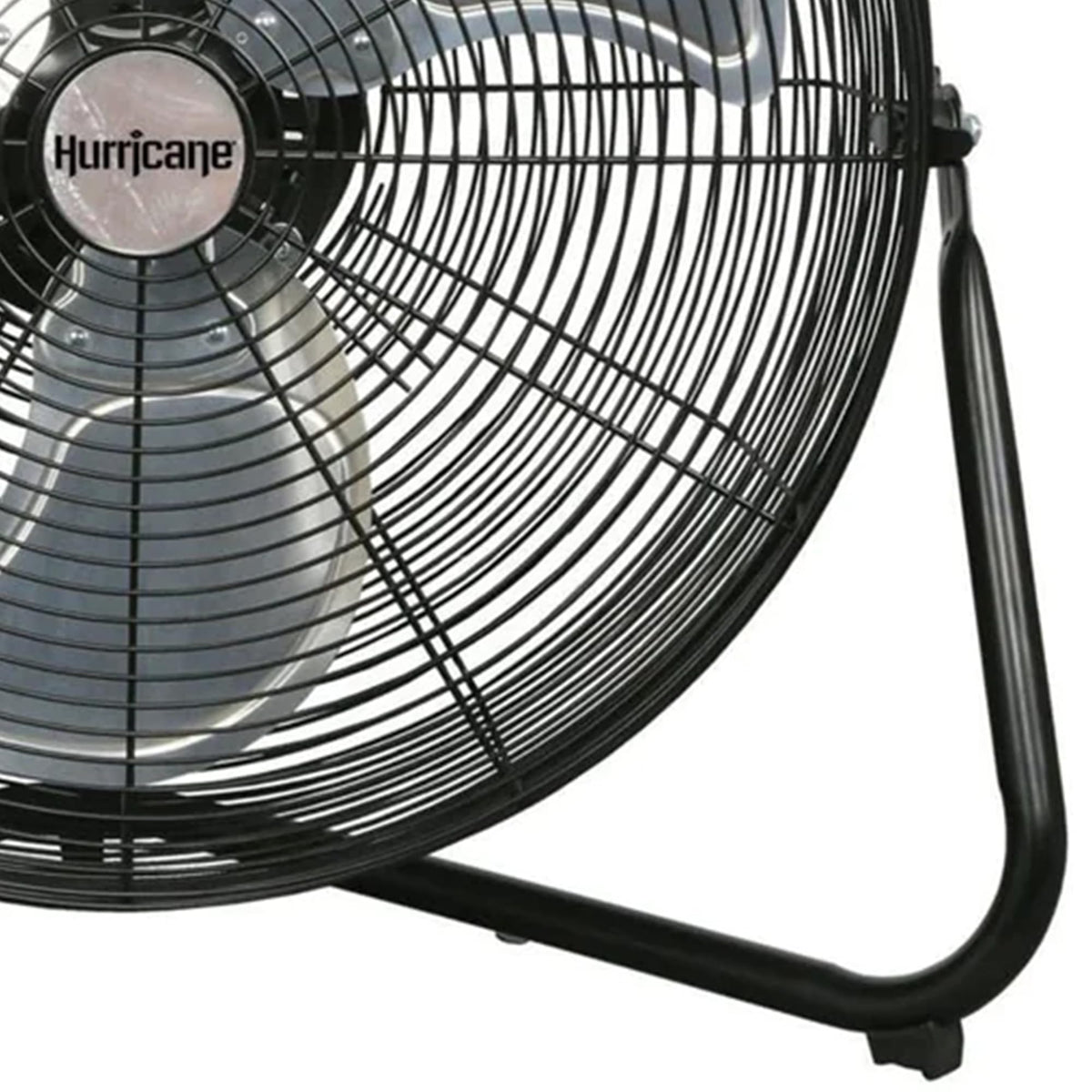 High Velocity Metal Orbital Floor Fan, 3 Speeds, Black, 20in R3137