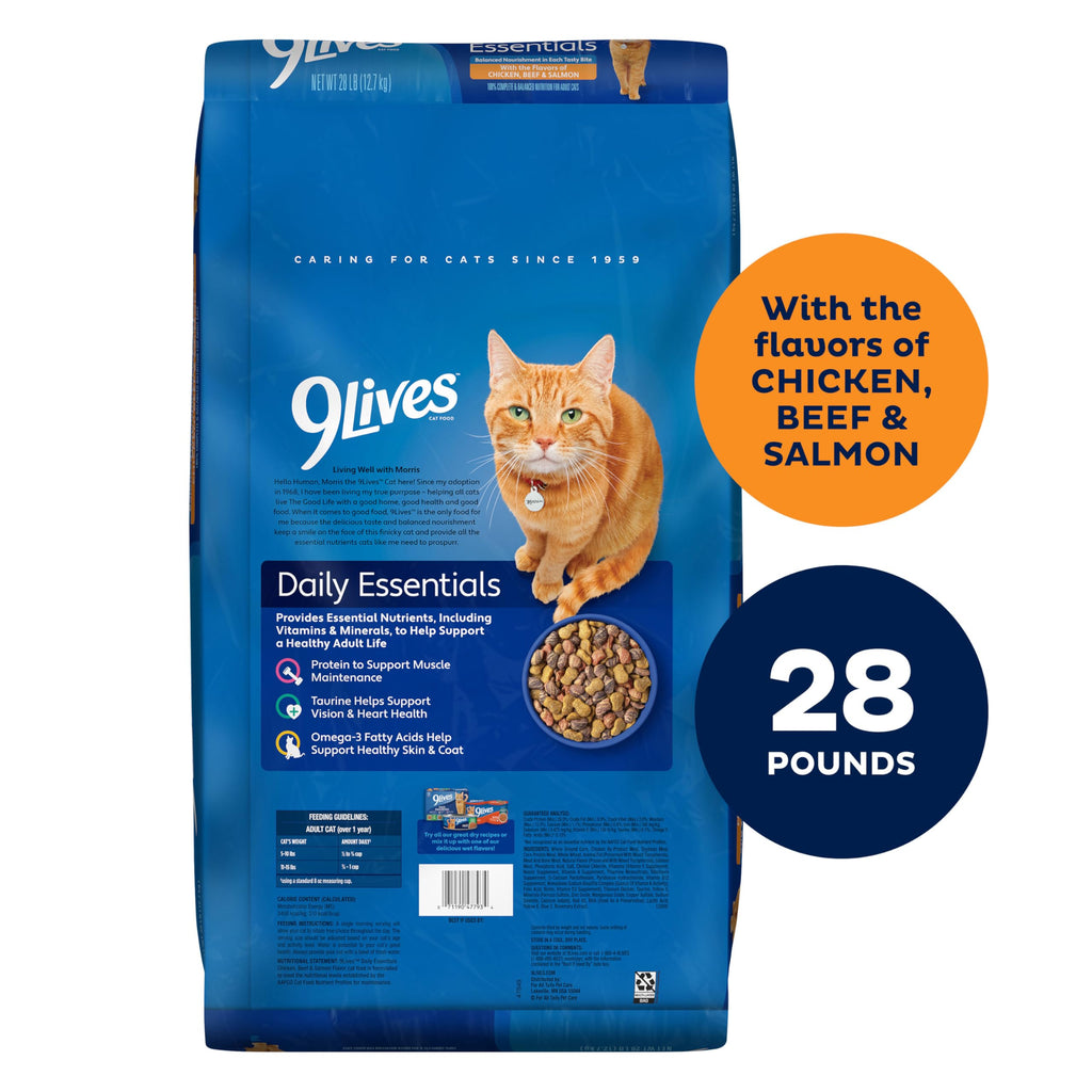 Dry Cat Food 28 Pound Bag N91911