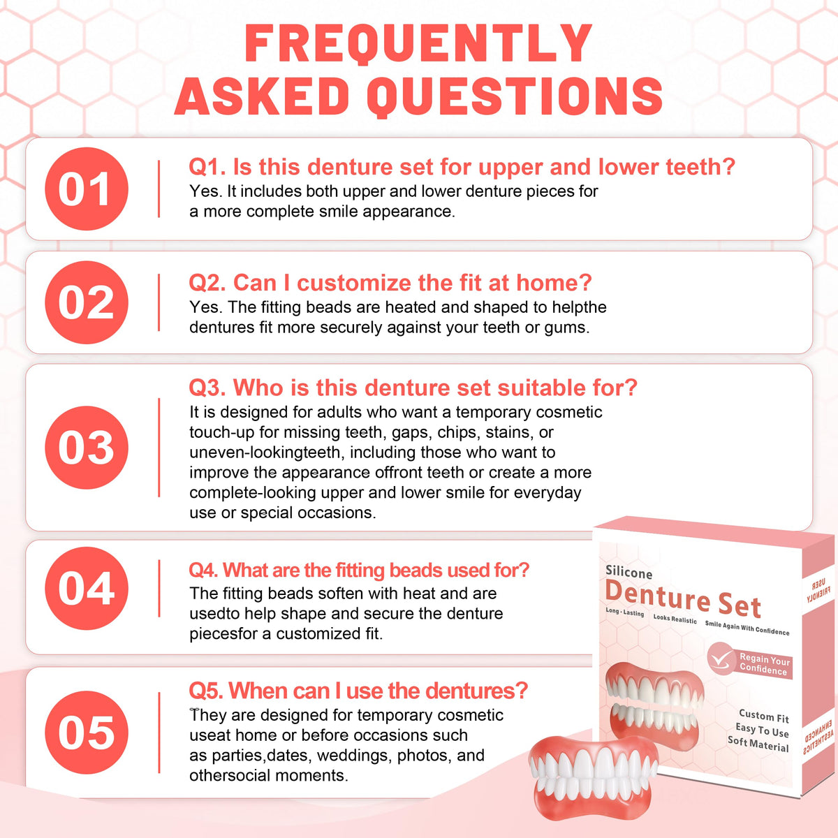 Custom Upper & Lower Dentures T106810