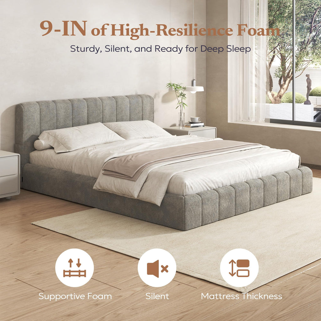 Queen Cloud Bed Frame Z1680
