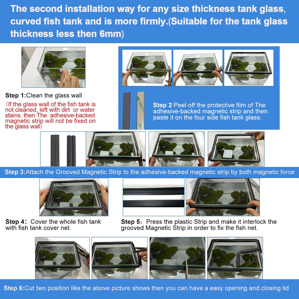 Magnetic Aquarium Anti-Jumping Net Cover Z69002