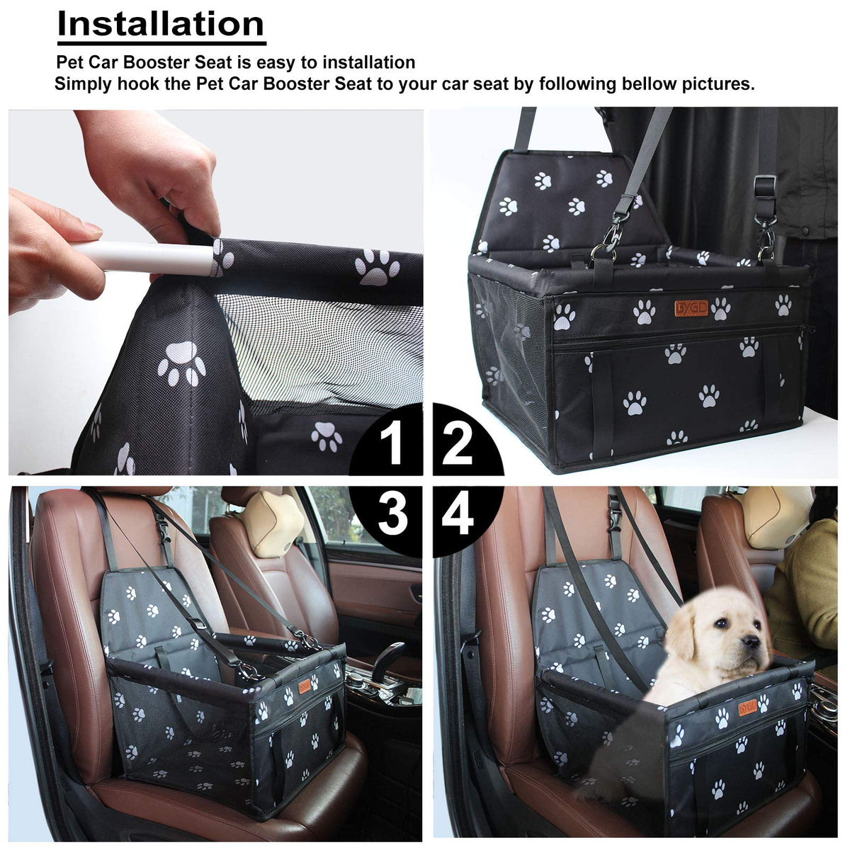 Portable Pet Dog Booster Seat D604