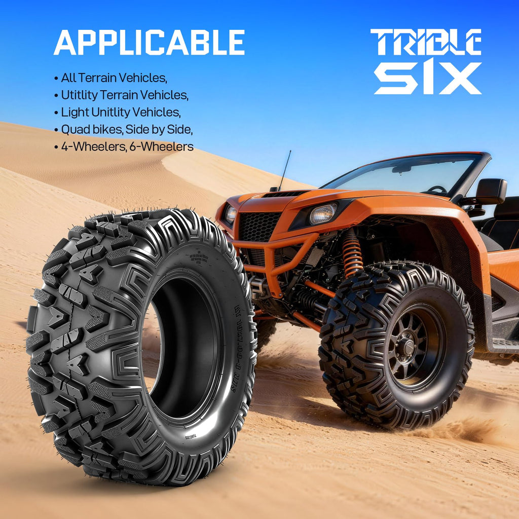 19x7-8 All-Terrain ATV Tires Pack of 2 X55112