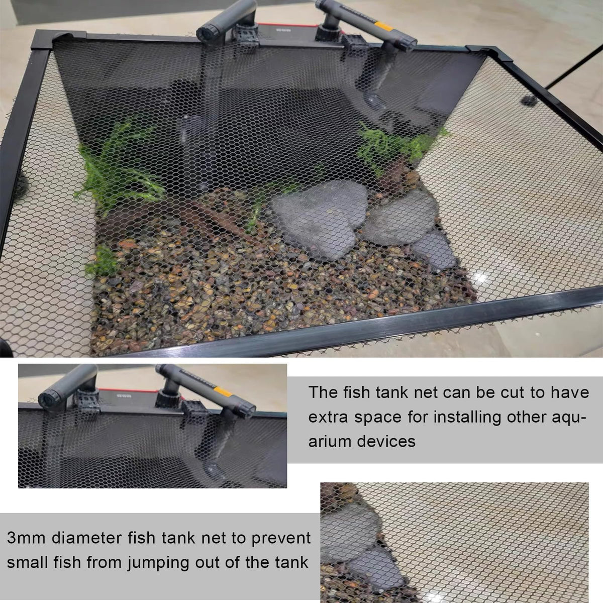 Magnetic Aquarium Anti-Jumping Net Cover Z69002