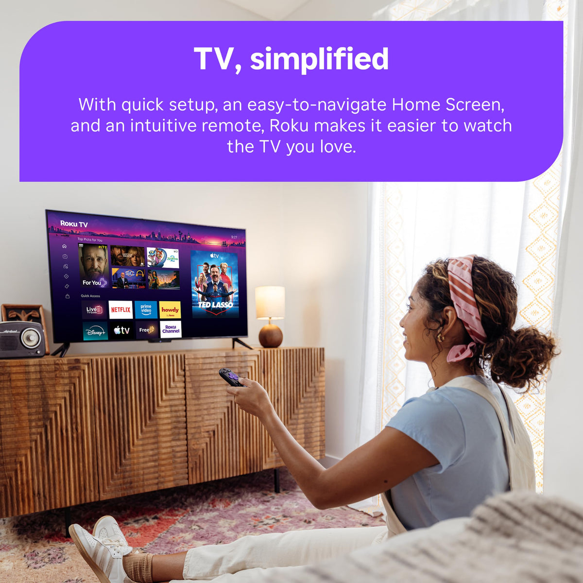 75-Inch 4K QLED Mini-LED Smart TV D1261