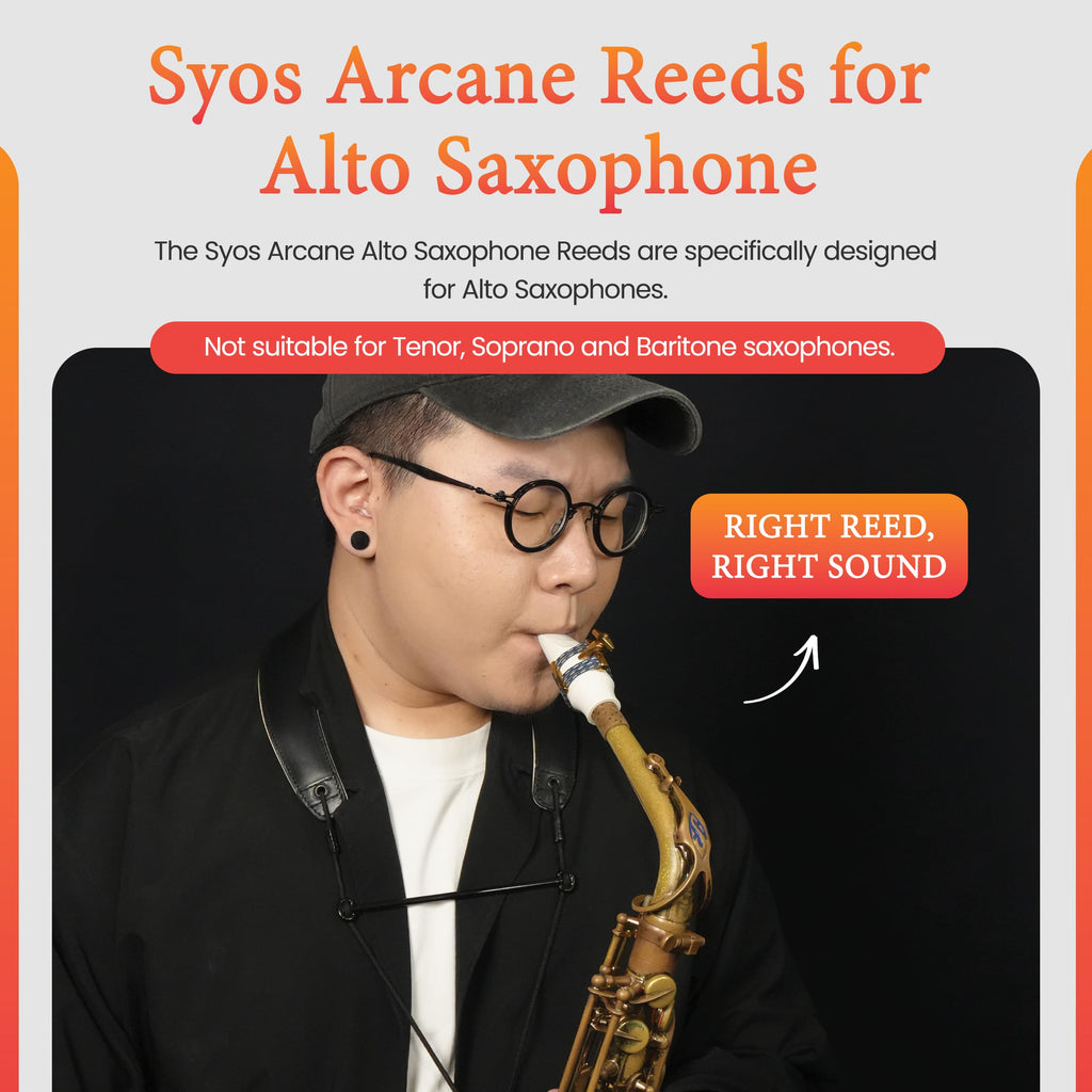 Alto Saxophone Reeds 2.5 French Cane Box of 5 A153