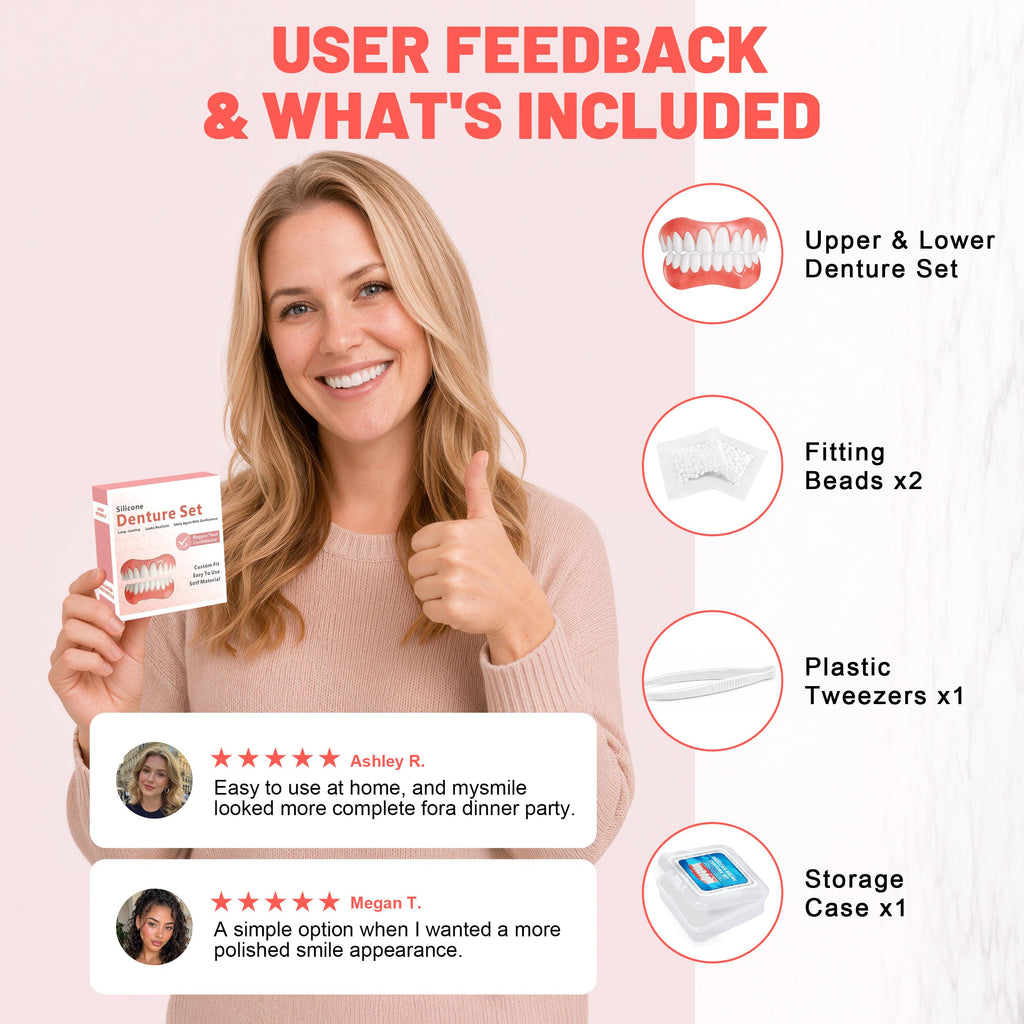 Custom Upper & Lower Dentures T106810