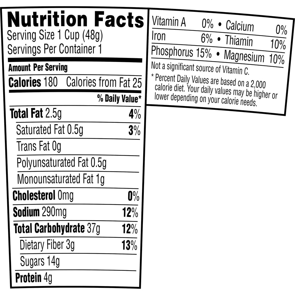 Instant Oatmeal Maple Brown Sugar 1.69 Oz Pack of 5 A866