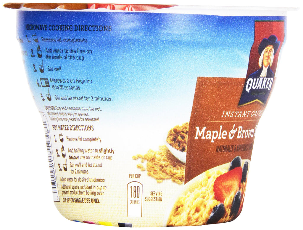 Instant Oatmeal Maple Brown Sugar 1.69 Oz Pack of 5 A866