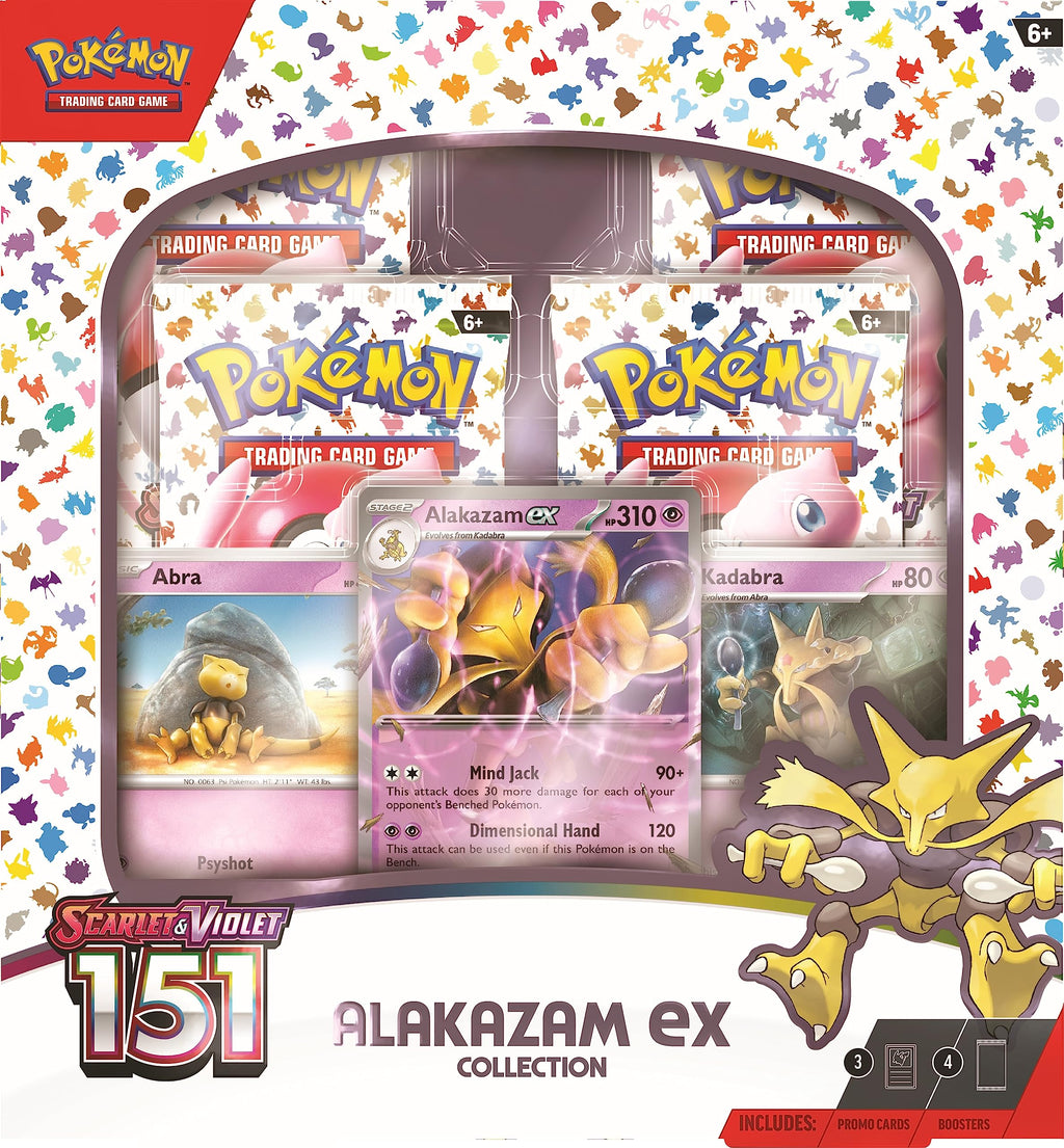 Pokemon TCG 151 Alakazam Ex Box C663957
