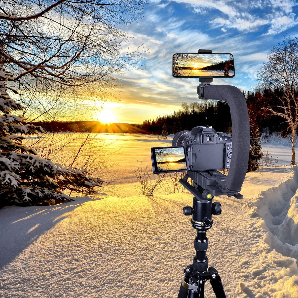 Camera Stabilizer Cage Mount A4750