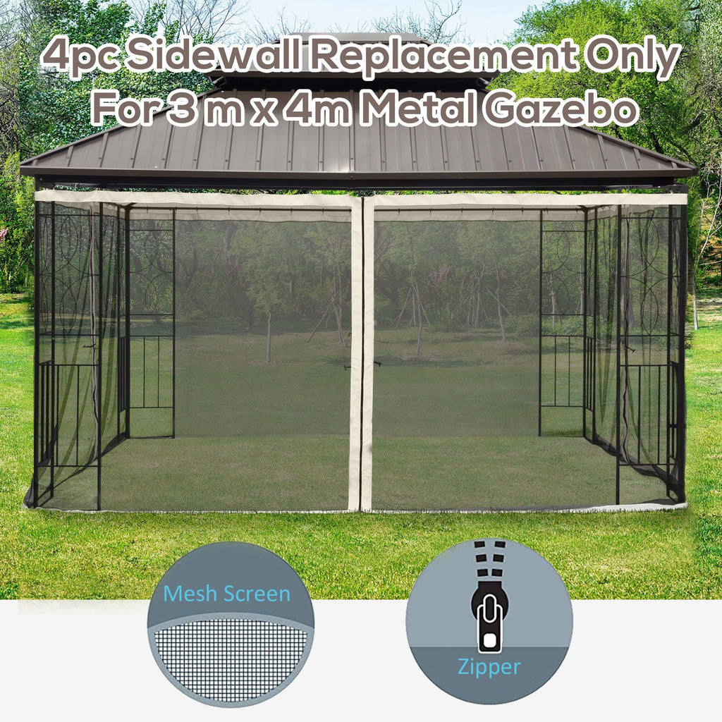 10' x 13' Replacement Mesh Sidewall Netting J21797