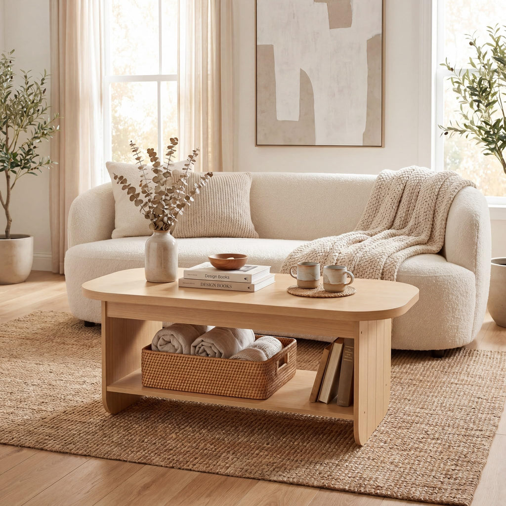 47” Oval Coffee Table H195575