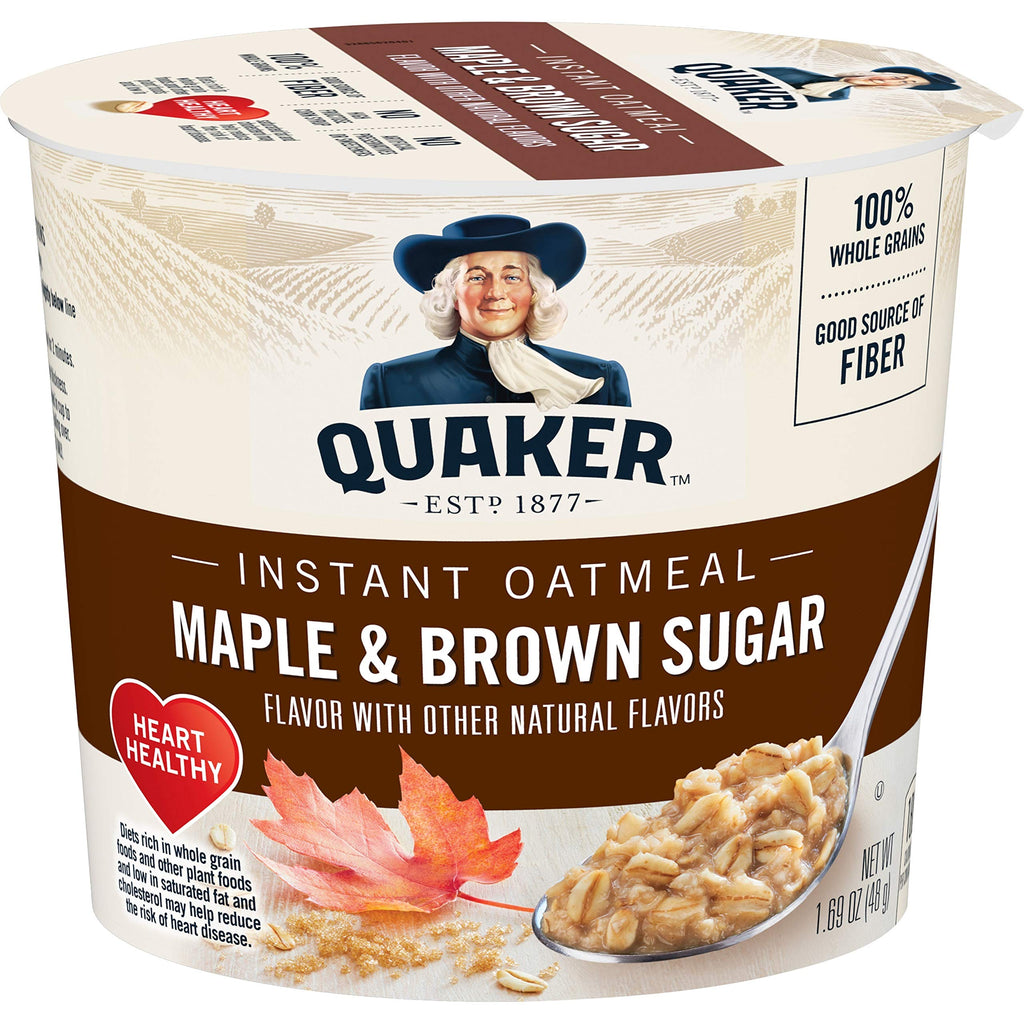Instant Oatmeal Maple Brown Sugar 1.69 Oz Pack of 5 A866