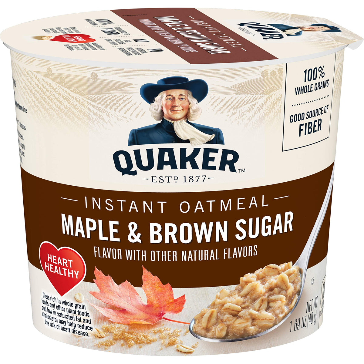 Instant Oatmeal Maple Brown Sugar 1.69 Oz Pack of 5 A866